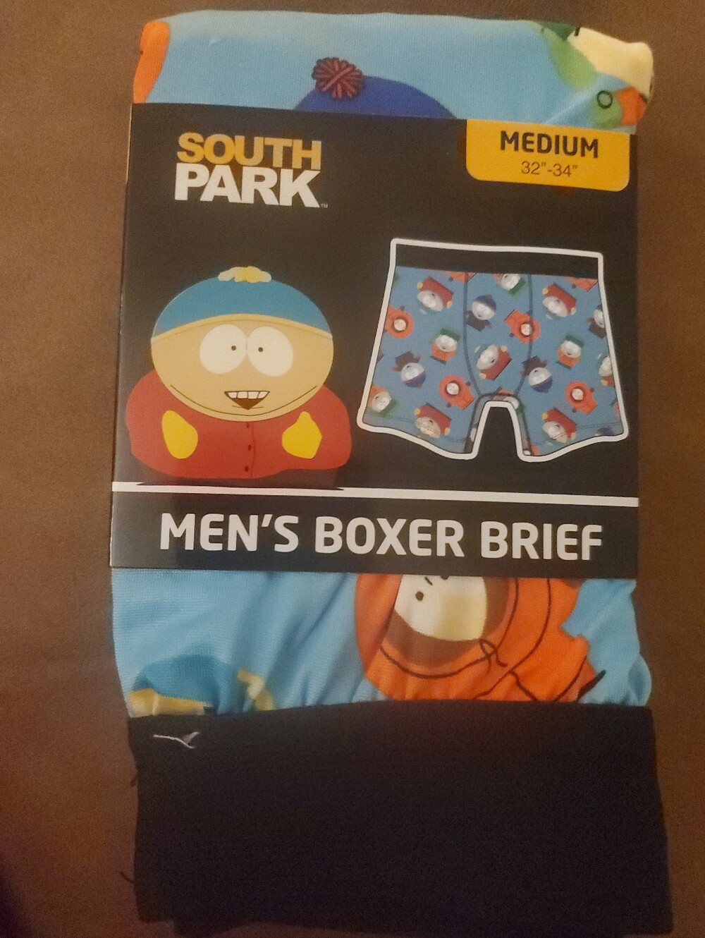 South Park Cartman Kenny Kyle Stan Men's Boxer Brief Underwear S M L NWT